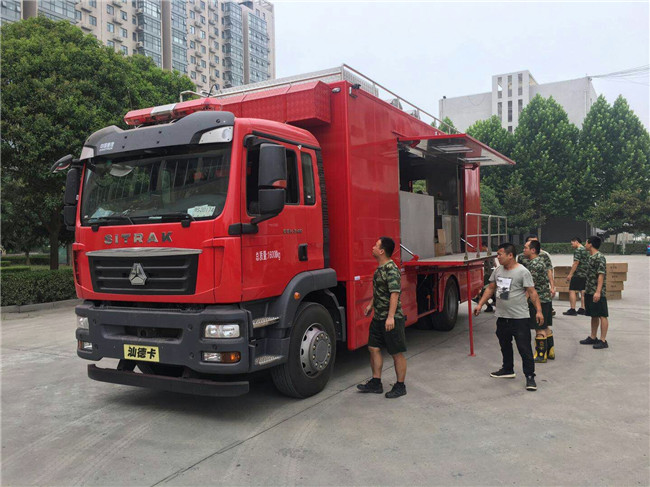 重汽灿德卡后勤保障炊事车介绍