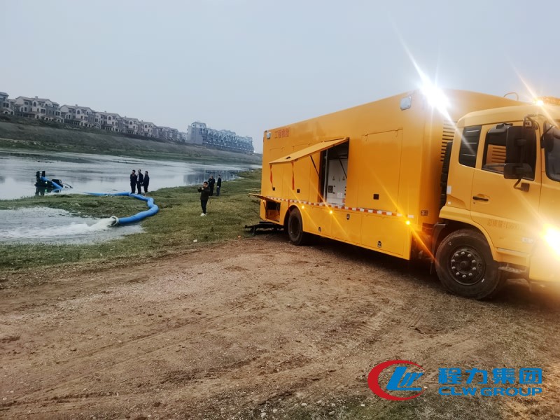 子母式防汛排涝车(液压排水机器人)